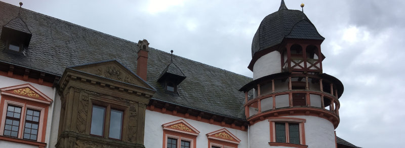 Veste Heldburg mit Burgenmuseum Franken Bayern