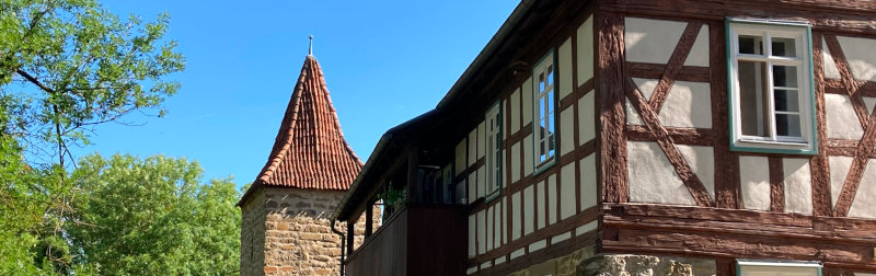 Seßlach Altstadt Franken Bayern