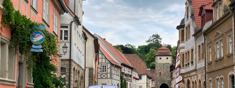 Seßlach Altstadt Franken Bayern