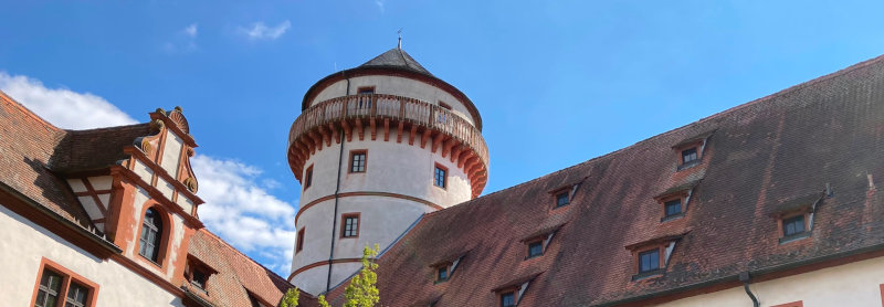 Rimpar Schloss Grumbach Franken Bayern