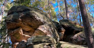 Einberger Schweiz in Rödental: Felsen und eine verwunschene Schlucht