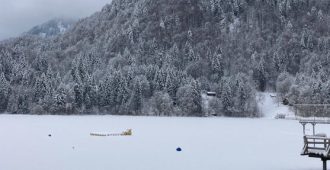 Oberstdorf: Winterwanderung zum Freibergsee