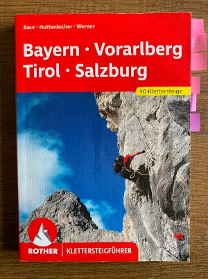 Klettersteigführer Bayern, Vorarlberg, Tirol, Salzburg