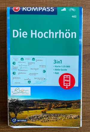 Wanderkarte Hochrhön