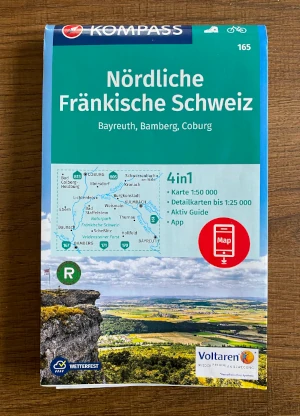 Wanderkarte Nördliche Fränkische Schweiz