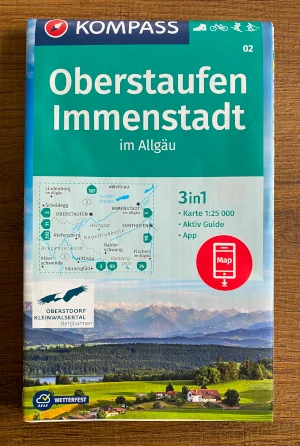 Wanderkarte Oberstaufen Immenstadt Allgäu
