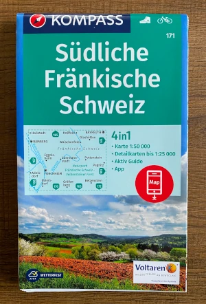 Wanderkarte Südliche Fränkische Schweiz