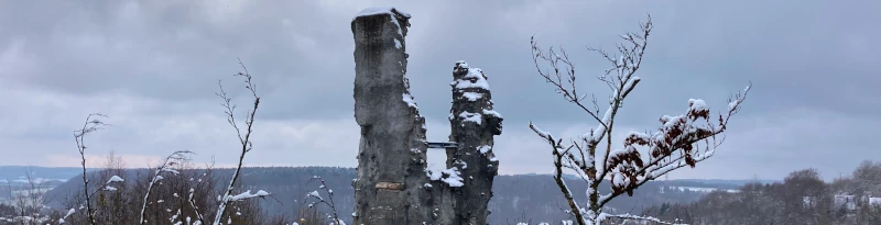 Winterwanderung Rauenstein Ruine