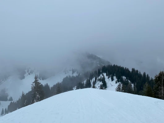 Großer Ochsenkopf Gipfel Allgäu Winterwanderung